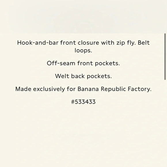 Banana Republic Flat-Front Chino Short - Picture 9 of 11